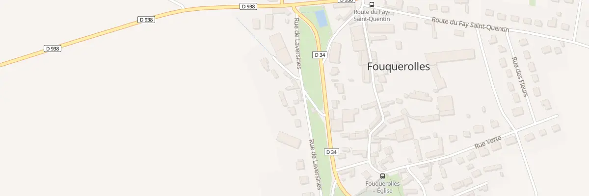 Plan du 17 Rue de Laversines à Fouquerolles