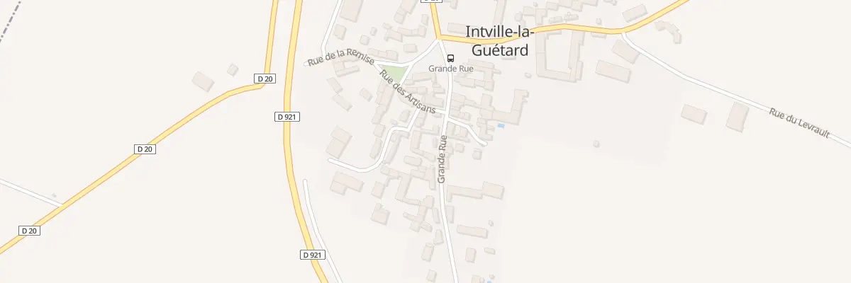 Plan du 11 Gr Grande Rue à Intville-la-Guétard