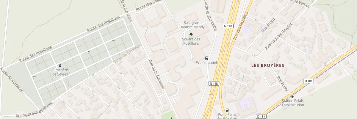 Plan du 35 Rue de la Garenne à Sèvres