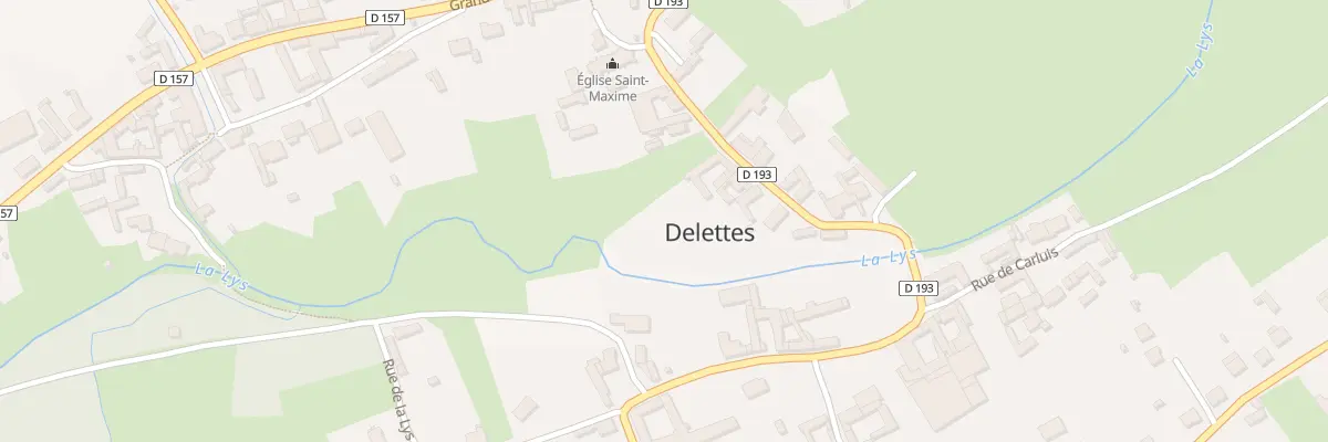 Plan du 14 Rue du Centre à Delettes