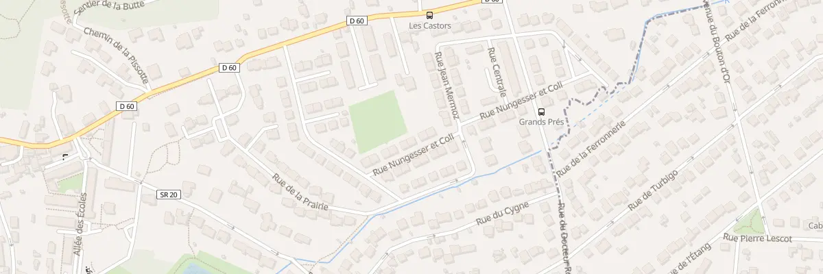 Plan du 11 Rue Nungesser et Coli à Vauhallan