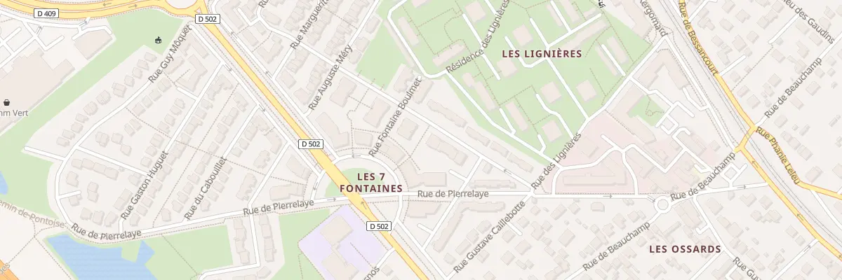 Plan du 3 Rue Fontaine des Pareux à Taverny