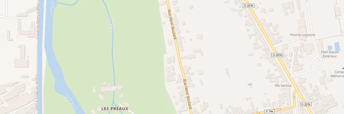 Plan du 43 Rue Henri Boulard à Mehun-sur-Yèvre