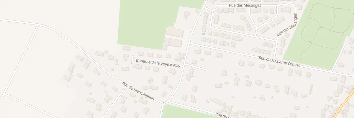 Plan du 2 Imp de la Voye d’Ailly à Saveuse