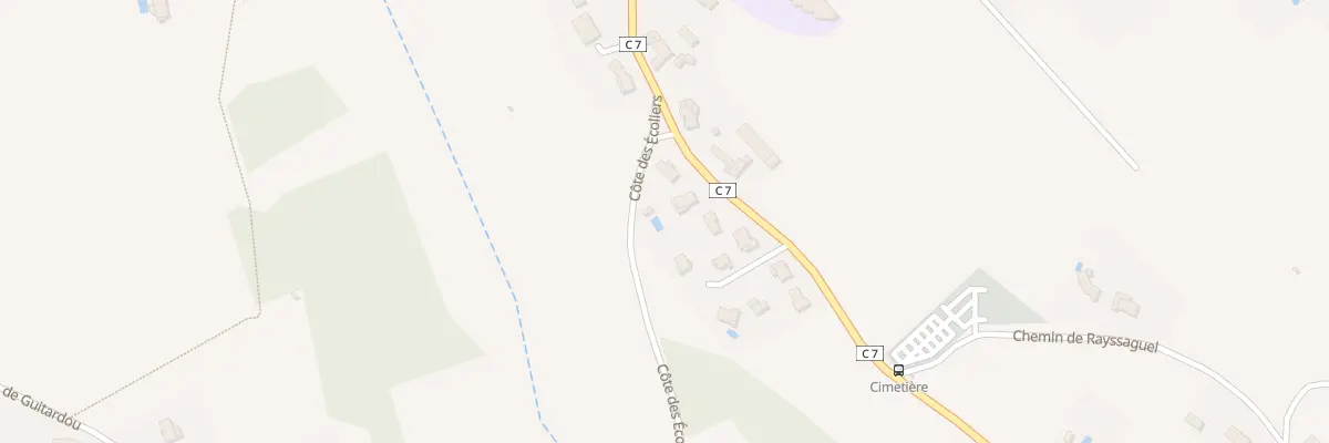 Plan du 6 Rte de Mouzieys à Cambon
