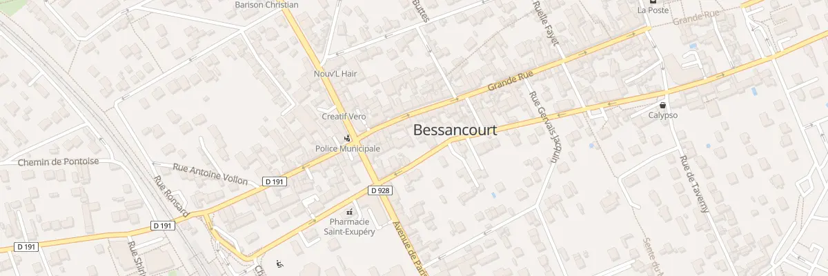 Plan du 12 Gr Grande Rue à Bessancourt