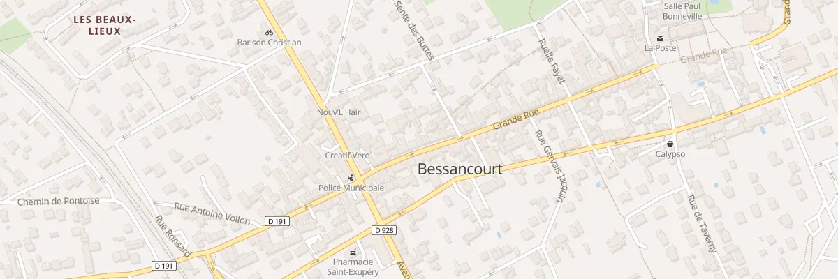 Plan du 9B Grande Rue à Bessancourt