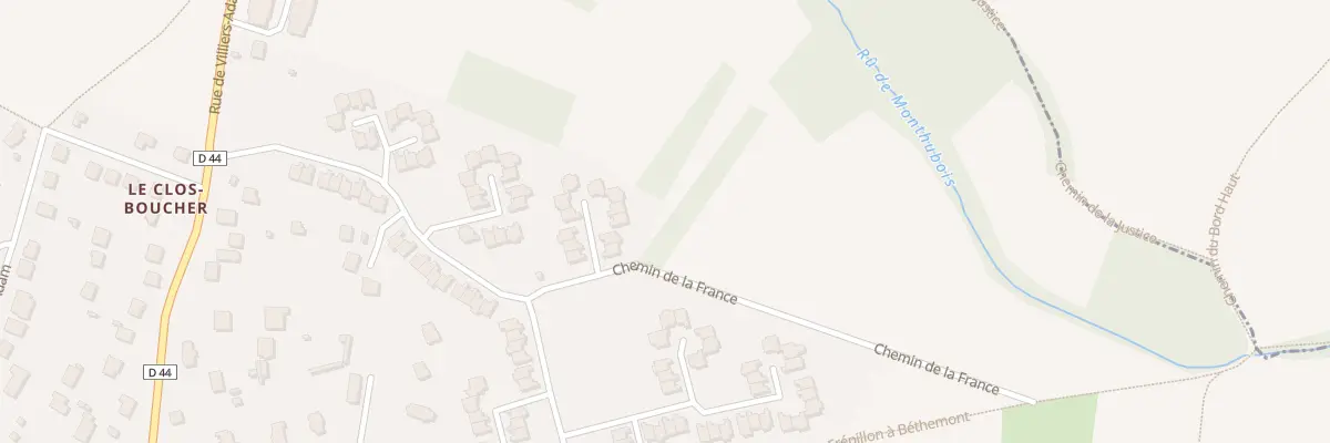 Plan du 4 Pl Placette de Bretagne à Frépillon