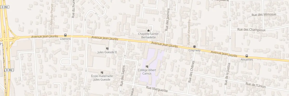 Plan du 295 Av Jean Jaures à Argenteuil