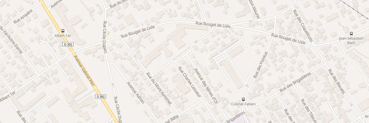 Plan du 30 Rue Charles Lesueur à Bezons