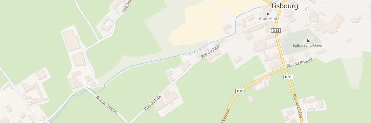Plan du 14 Rue du Moulin à Lisbourg