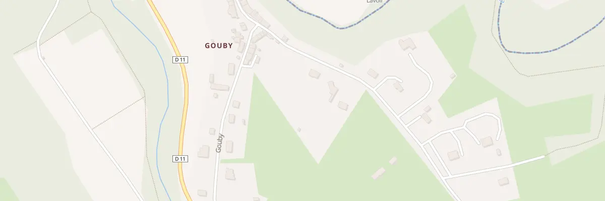 Plan du 19 Gouby à Saint-Silvain-Bas-le-Roc