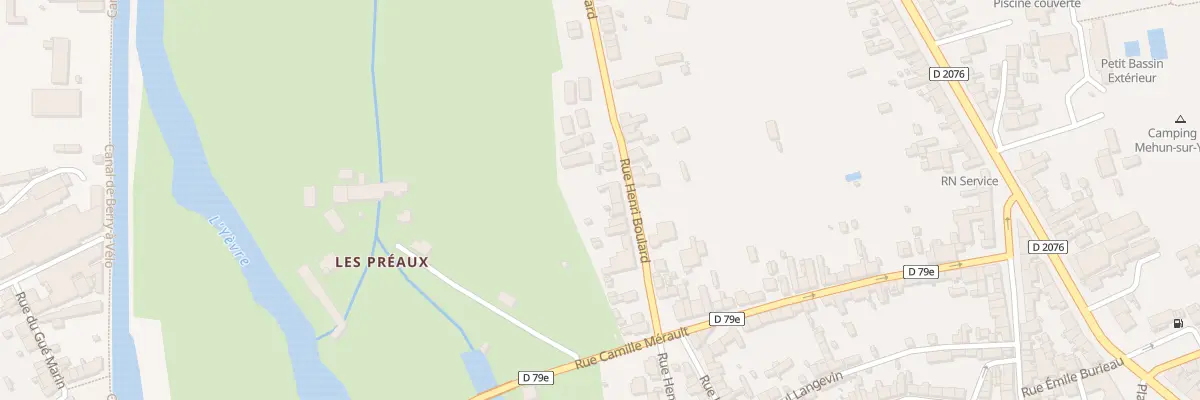 Plan du 35 Rue Henri Boulard à Mehun-sur-Yèvre