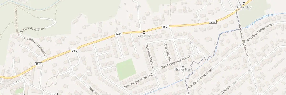 Plan du 14 Rue Jean Mermoz à Vauhallan