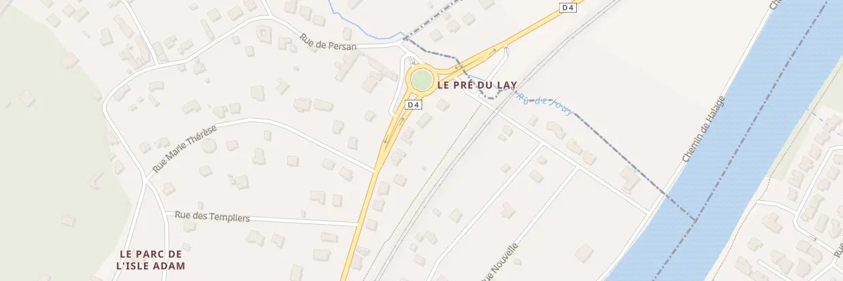 Plan du 12 Rue Raymond Poincaré à Parmain