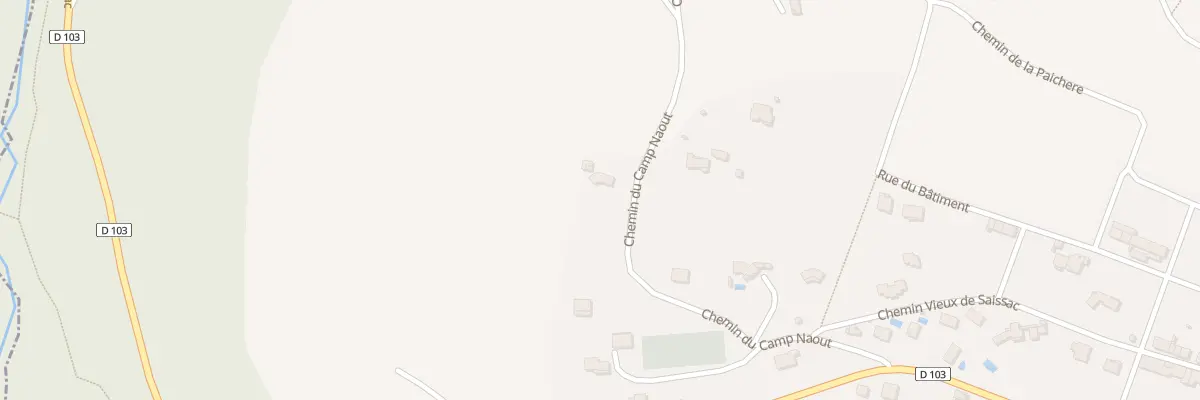 Plan du 9001 Camp Naout à Saint-Denis