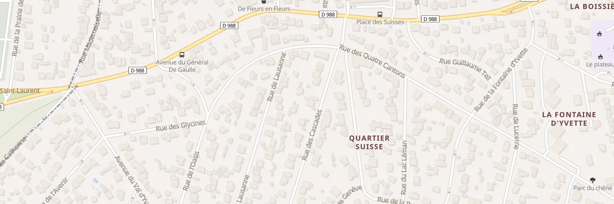 Plan du 12 Rue des Cascades à Villebon-sur-Yvette