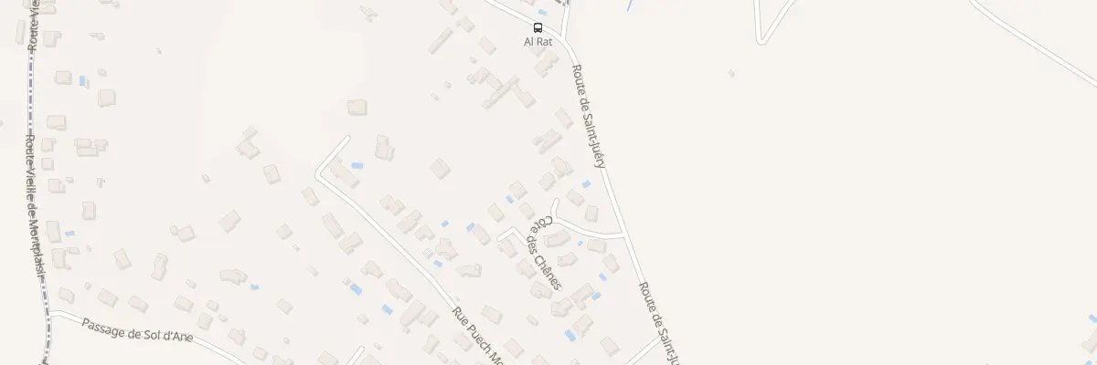 Plan du 8 Côte des Chênes à Cunac