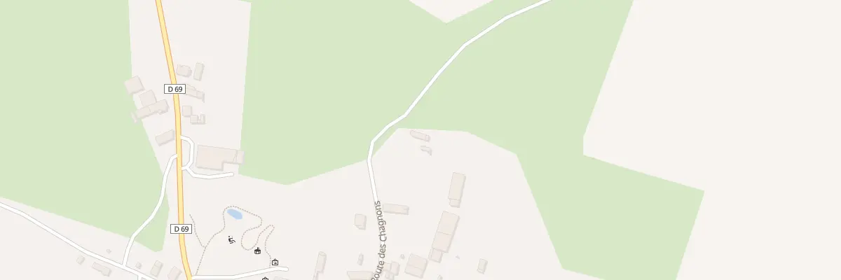 Plan du 8 Rte des Chagnons à Touchay