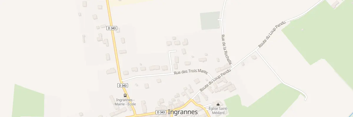 Plan du 4 Imp de la Voie Romaine à Ingrannes