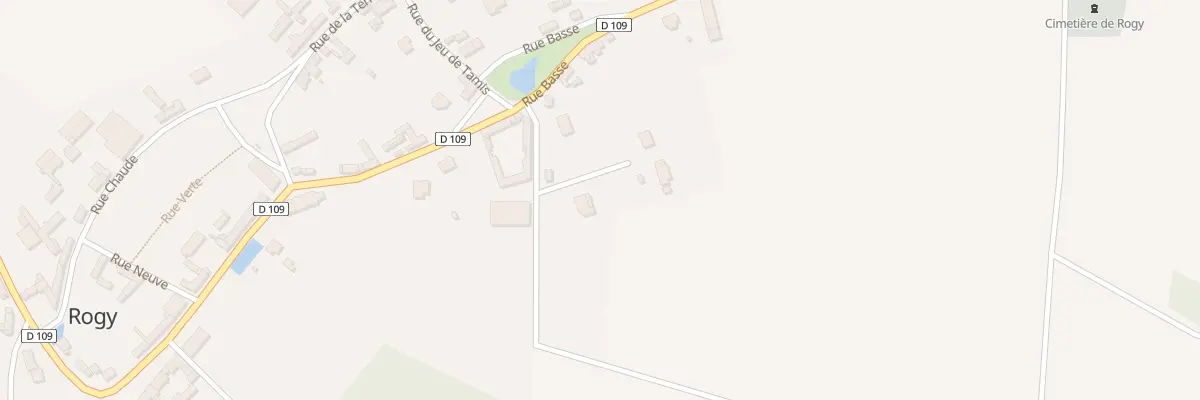 Plan du 9 Rue de Breteuil à Rogy