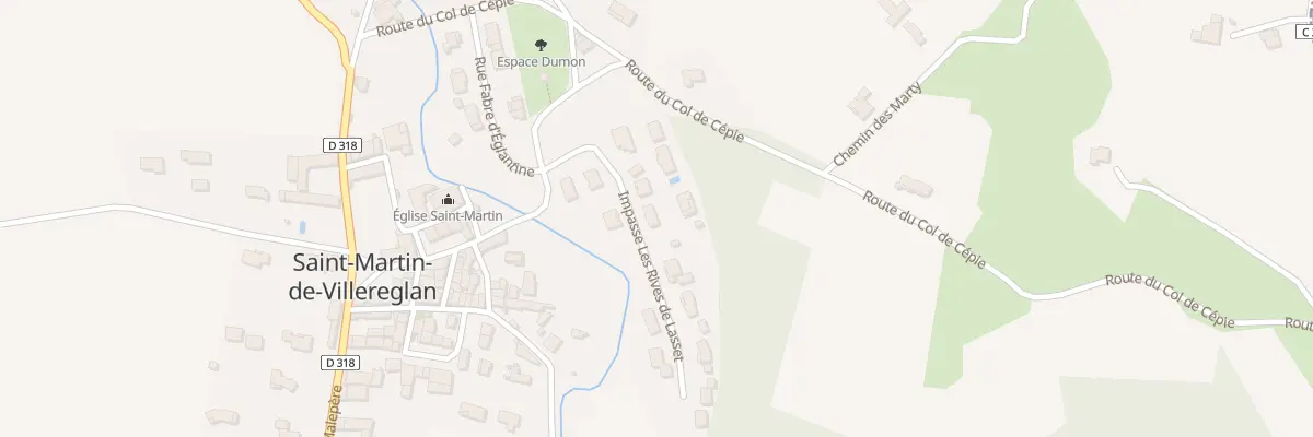 Plan du 5 Rue Jules Verne à Saint-Martin-de-Villereglan