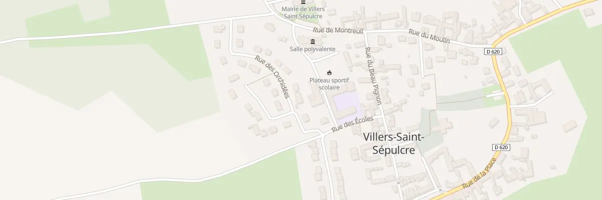 Plan du 4 Rue des Orchidées à Villers-Saint-Sépulcre