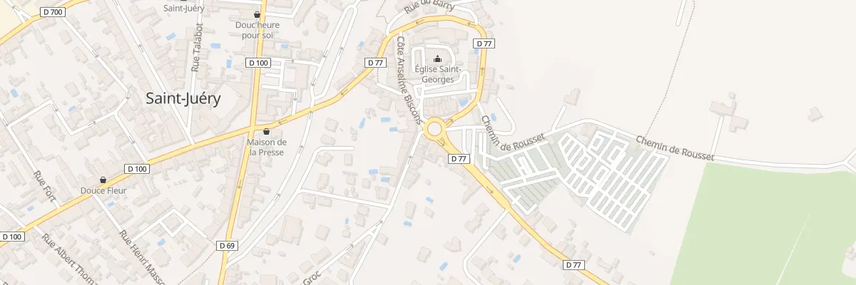 Plan du 4 Pl du Griffoul à Saint-Juéry
