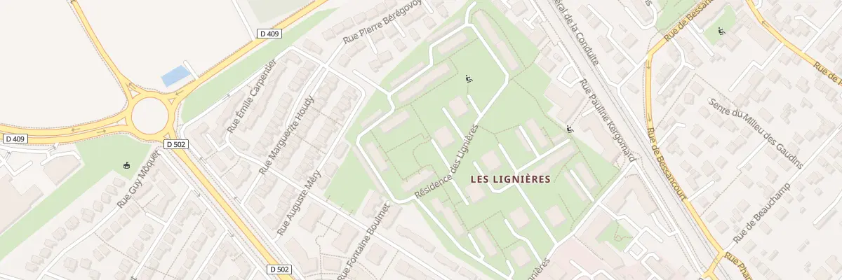 Plan du 9004 Res Les Lignieres à Taverny
