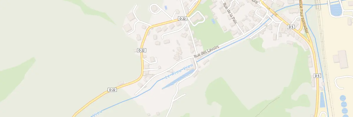 Plan du 21 Rue des Lavoirs à Viviez