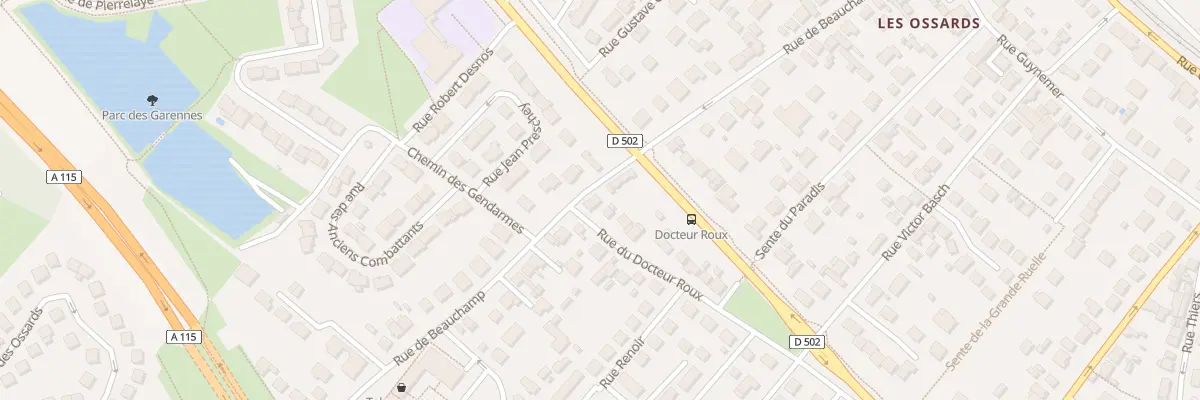 Plan du 79 Rue de Beauchamp à Taverny