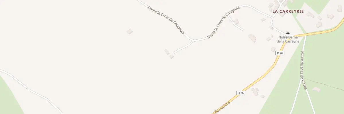 Plan du 5667 La Carreyrie à Montbazens