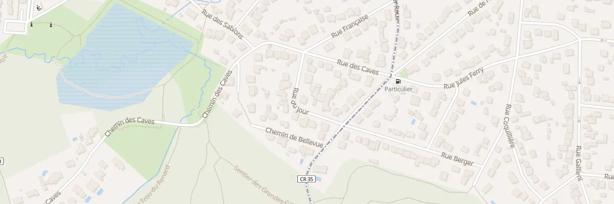 Plan du 6B Rue du Jour à Vauhallan