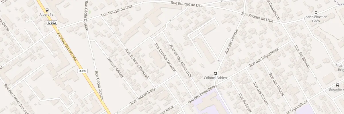 Plan du 20 Rue Charles Lesueur à Bezons
