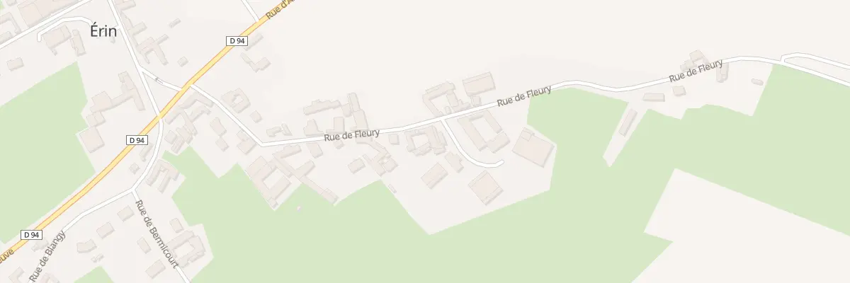 Plan du 18 Rue de Fleury à Érin