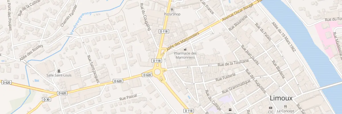 Plan du 54 Rue de la Toulzane à Limoux