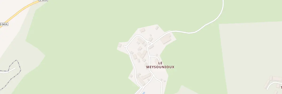 Plan du 2 Meysounioux à Saint-Alpinien