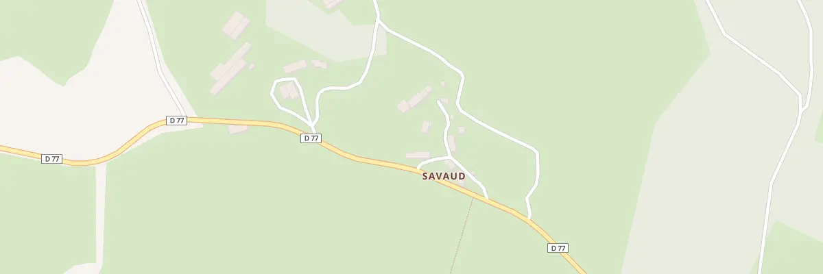 Plan du 5 Savaud à Toulx-Sainte-Croix