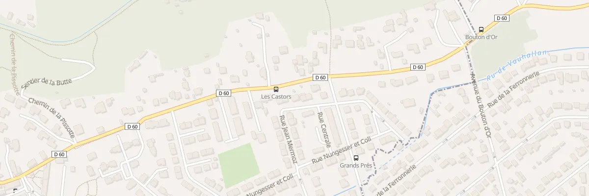 Plan du 8 Rue Jean Mermoz à Vauhallan