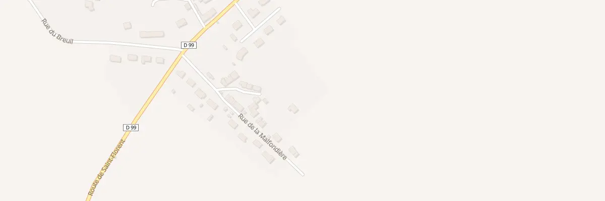 Plan du 11 Rue de la Malfondière à Civray
