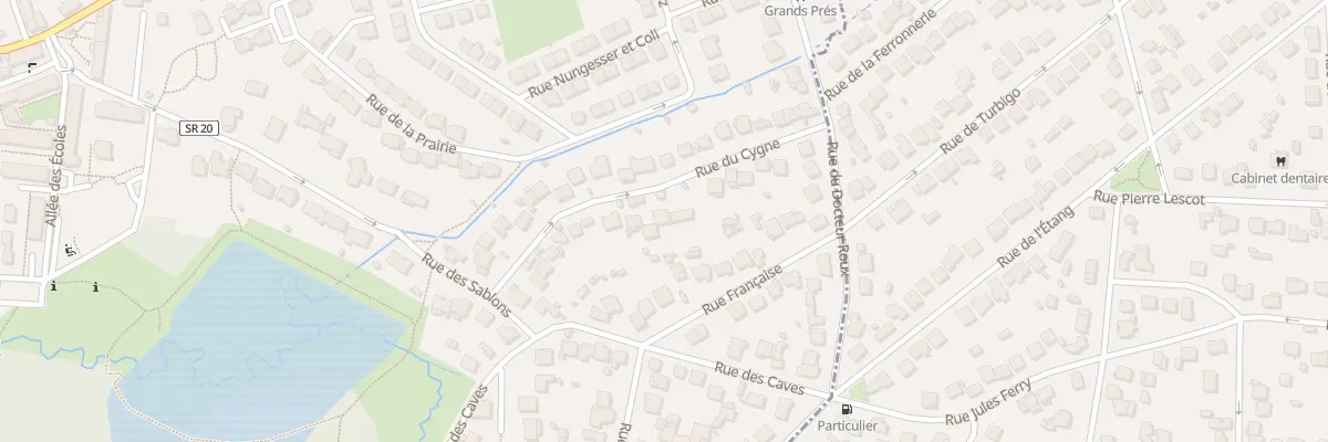 Plan du 17 Rue du Cygne à Vauhallan