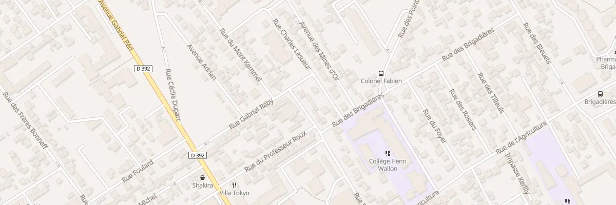 Plan du 72 Rue Parmentier à Bezons