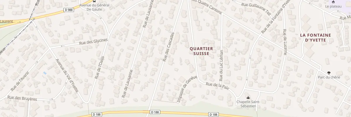 Plan du 11T Rue des Cascades à Villebon-sur-Yvette