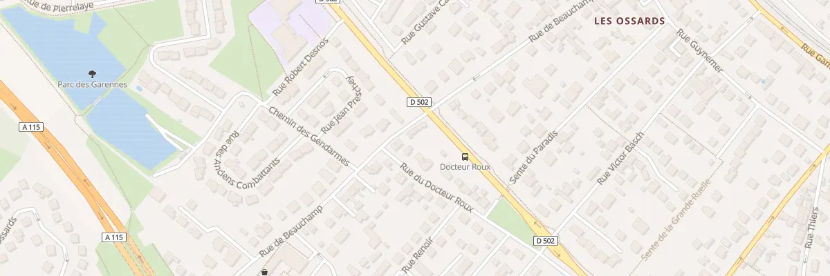 Plan du 77 Rue de Beauchamp à Taverny