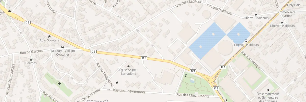 Plan du 246 Rue de la Source à Nanterre