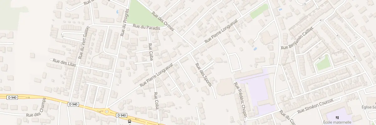 Plan du 567 Rue Pierre Longueval à Loon-Plage