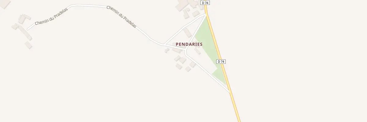 Plan du 159 Ham de Pendariès à Terre-de-Bancalié