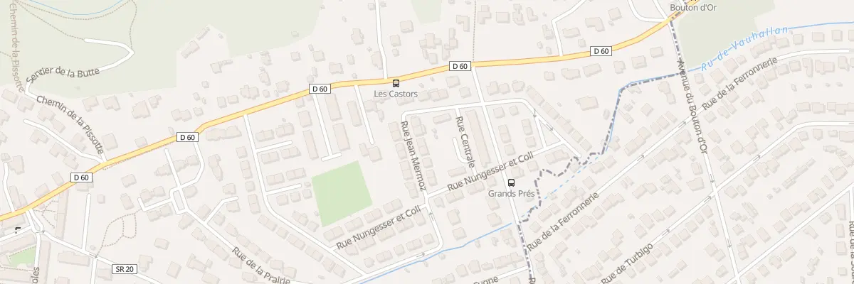 Plan du 17 Rue Jean Mermoz à Vauhallan