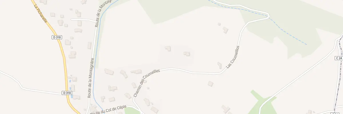 Plan du 1000 Las Coumeillos à Saint-Martin-de-Villereglan