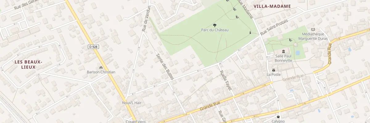 Plan du 29 Rue du Château à Bessancourt